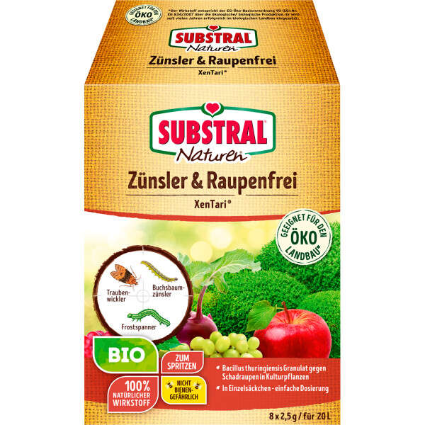 SUBSTRAL Naturen Zünsler & Raupenfrei XenTari